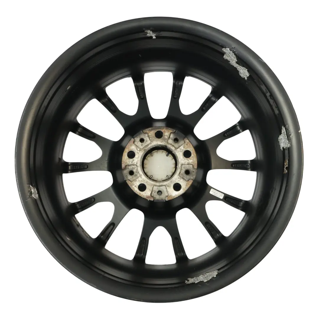 Front Black Alloy Wheel Rim 18" Motorsport Styling 216 8J ET:34 to BMW E90 with Part number 6770464 BMW E90 Front Black Alloy Wheel Rim 18" Motorsport Styling 216 8J ET:34 - SKU 6770464-6 - Part number 6770464