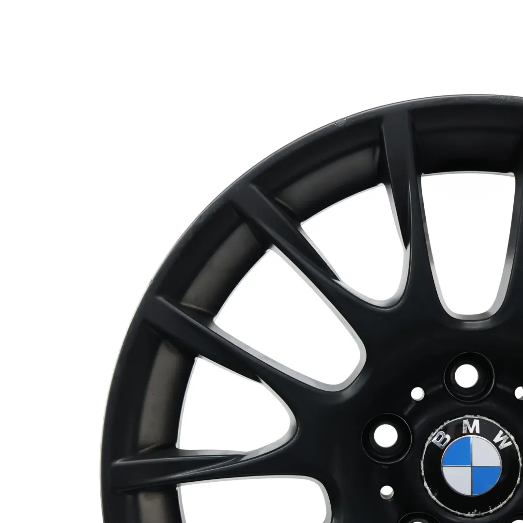 Schwarz Alufelge 18" Motorsport Styling 216 8,5J ET:37 für BMW E90 E91 E92 mit Teilenummer 6770465 BMW E90 E91 E92 Schwarz Alufelge 18" Motorsport Styling 216 8,5J ET:37 - SKU 6770465-5 - Teilenummer 6770465