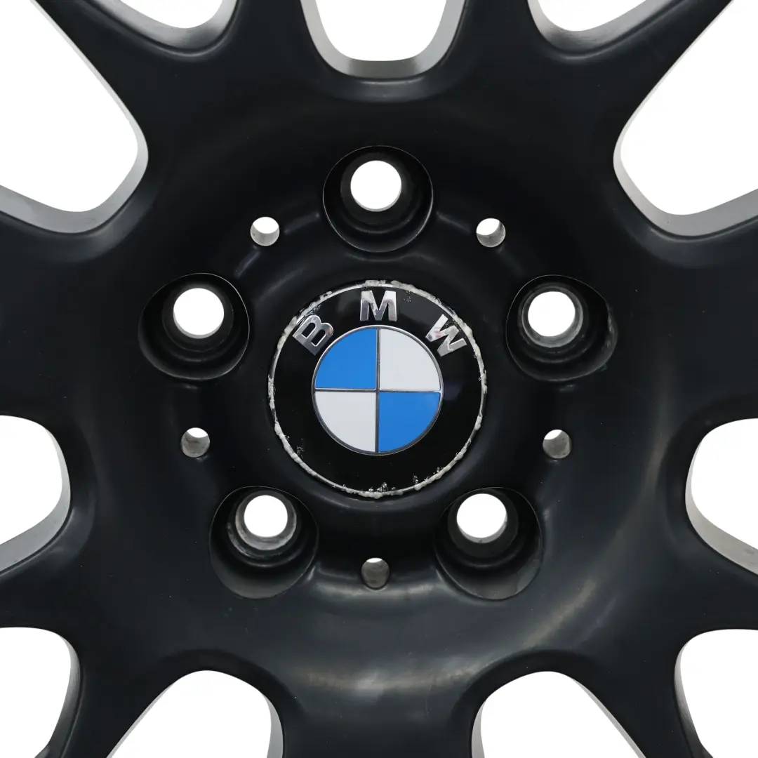 Czarna Tylna Felga Aluminiowa 18" Styling 216 8,5J ET:37 do BMW E90 E91 E92 o numerze 6770465 BMW E90 E91 E92 Czarna Tylna Felga Aluminiowa 18" Styling 216 8,5J ET:37 - SKU 6770465-5 - Numer Części 6770465