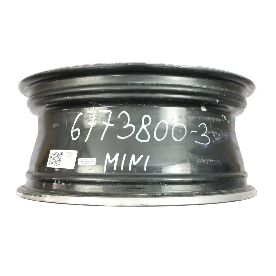Mini Cooper One R50 R56 Cerchio AlluMini o 17" 7J ET: 48 Notte Spoke 106 - SKU 6773800-3 - Numero di parte 6773800