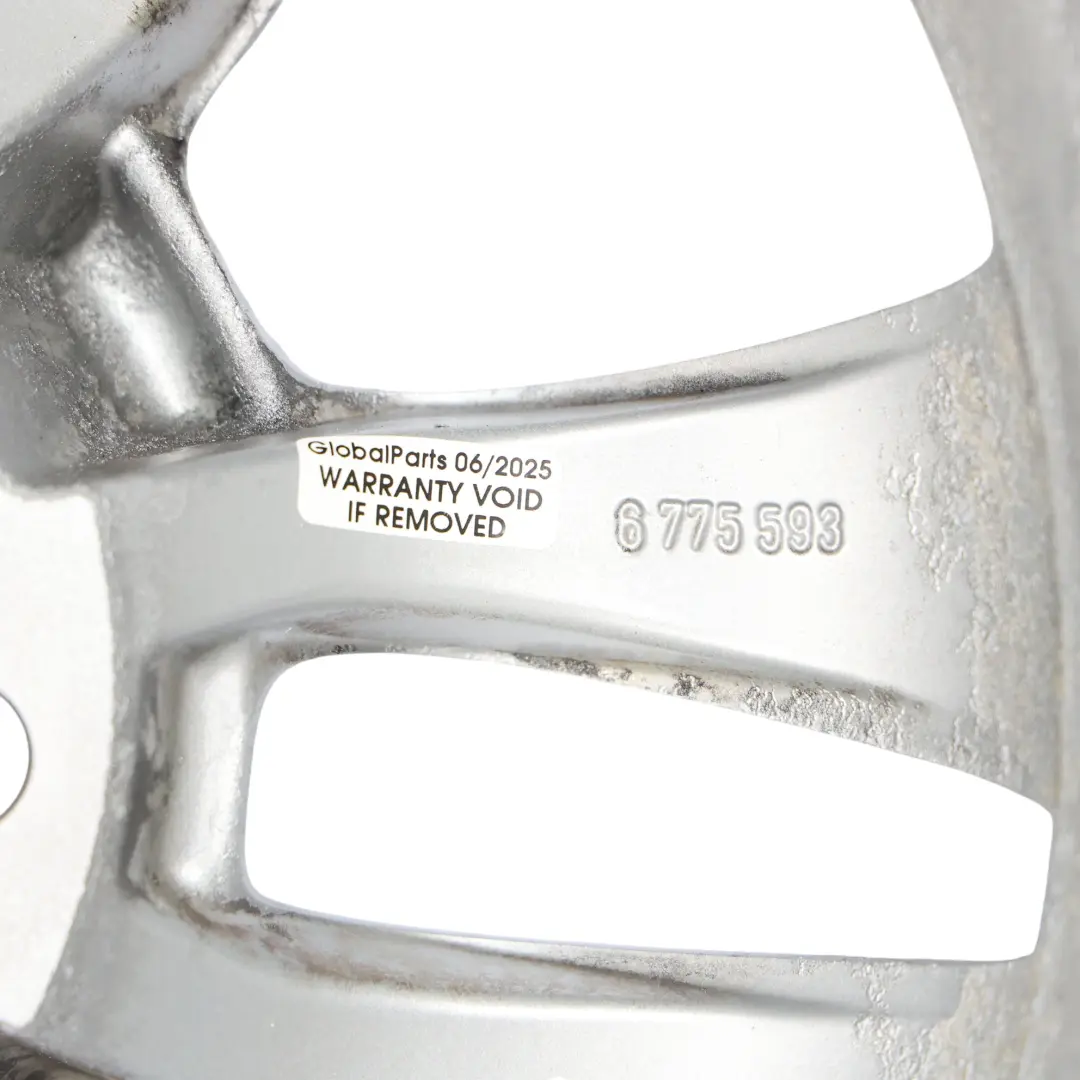 Alufelge 16" Doppel Speiche 154 ET:34 7J für BMW E90 E91 mit Teilenummer 6775593 BMW E90 E91 Alufelge 16" Doppel Speiche 154 ET:34 7J - SKU 6775593-2 - Teilenummer 6775593