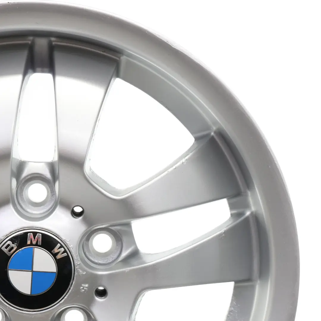 Alloy Wheel Rim 16" Double Spoke 154 ET:34 7J to BMW E90 E91 with Part number 6775593 BMW E90 E91 Alloy Wheel Rim 16" Double Spoke 154 ET:34 7J - SKU 6775593-2 - Part number 6775593