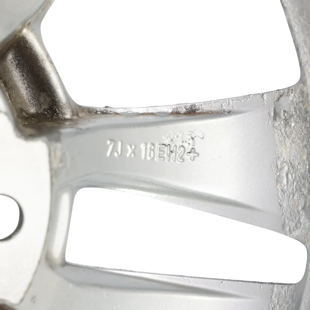 Alloy Wheel Rim 16" Double Spoke 154 ET:34 7J to BMW E90 with Part number 6775593 BMW E90 Alloy Wheel Rim 16" Double Spoke 154 ET:34 7J - SKU 6775593-3 - Part number 6775593