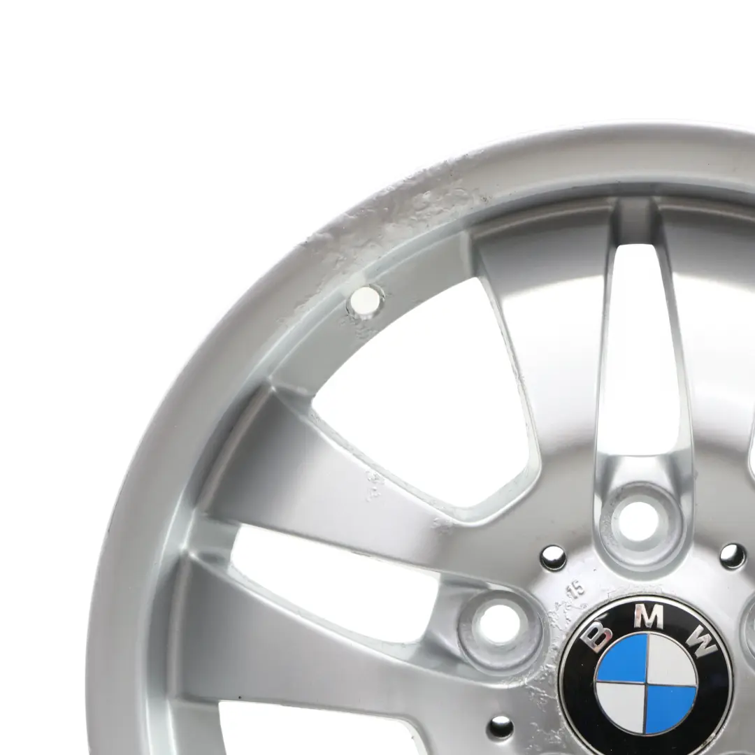 Alloy Wheel Rim 16" Double Spoke 154 ET:34 7J to BMW E90 with Part number 6775593 BMW E90 Alloy Wheel Rim 16" Double Spoke 154 ET:34 7J - SKU 6775593-3 - Part number 6775593