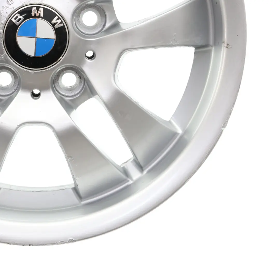 Alloy Wheel Rim 16" Double Spoke 154 ET:34 7J to BMW E90 with Part number 6775593 BMW E90 Alloy Wheel Rim 16" Double Spoke 154 ET:34 7J - SKU 6775593-3 - Part number 6775593