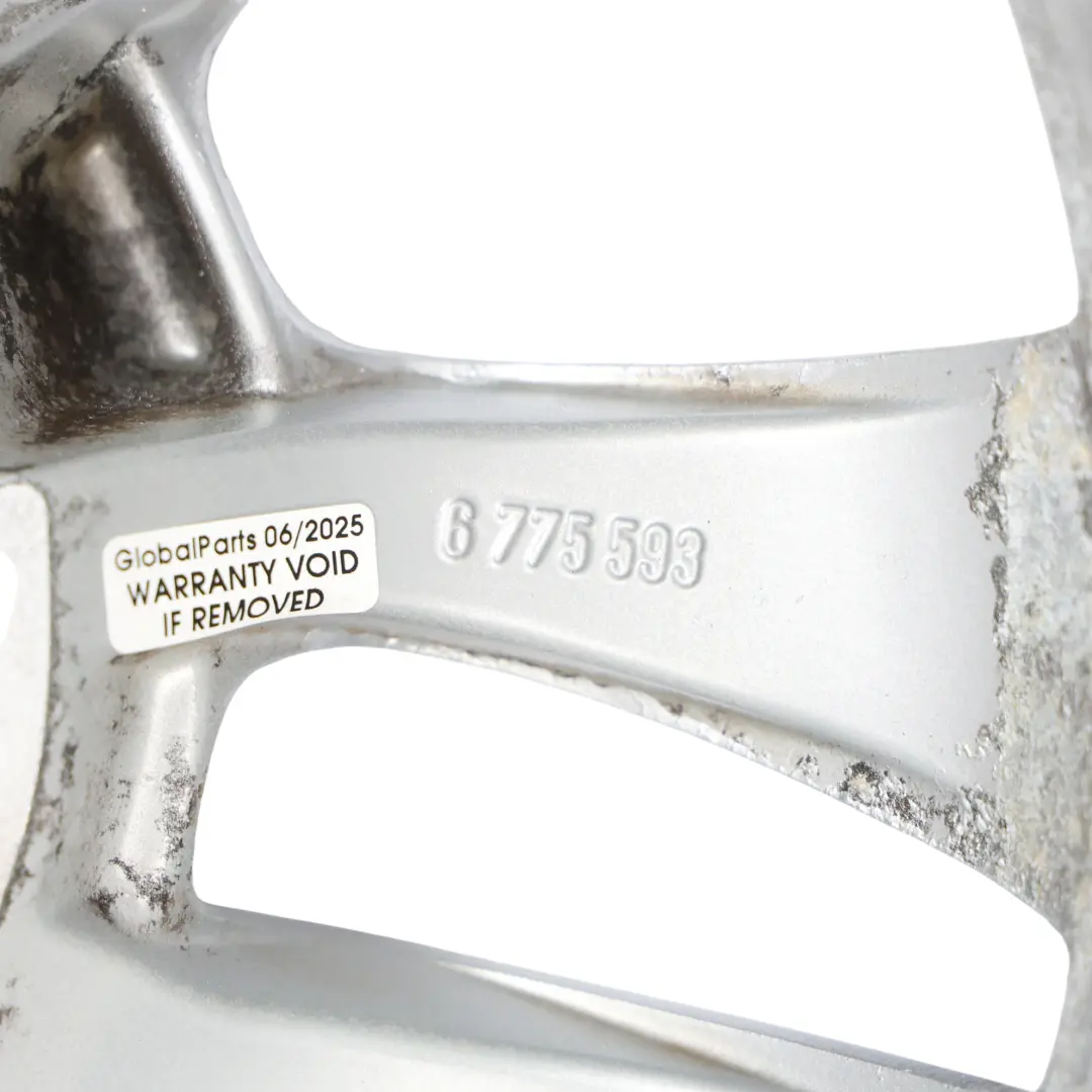 Alloy Wheel Rim 16" Double Spoke 154 7J ET:34 to BMW E90 E91 with Part number 6775593 BMW E90 E91 Alloy Wheel Rim 16" Double Spoke 154 7J ET:34 - SKU 6775593-4 - Part number 6775593