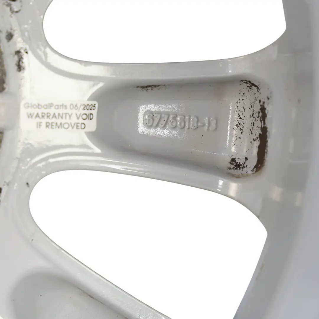 Alloy Wheel Rim 16" Spider Spoke 139 6,5J to BMW E81 E82 E87 E88 with Part number 6775618 BMW E81 E82 E87 E88 Alloy Wheel Rim 16" Spider Spoke 139 6,5J - SKU 6775618-1 - Part number 6775618