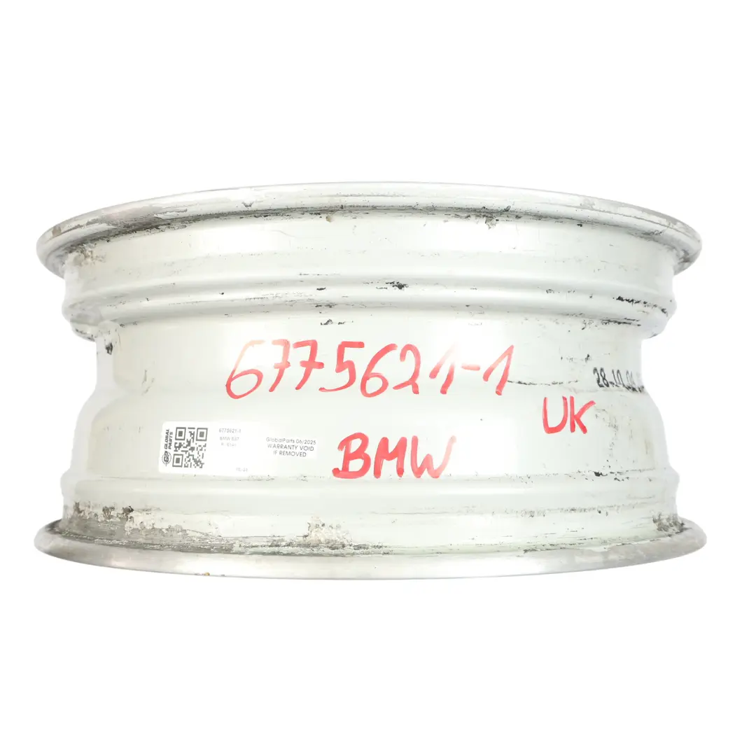 BMW E81 E82 E87 E88 Argento Cerchio In Lega 17" Razze A V 141 7J ET:47 - SKU 6775621-1 - Numero di parte 6775621