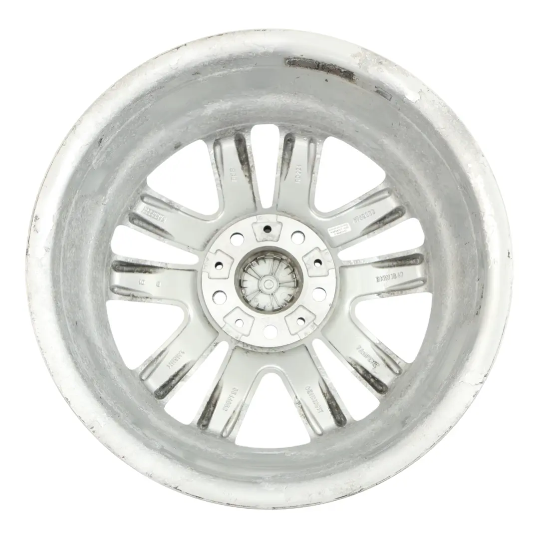 llanta De aleacion De plata 17 "V-radios 141 7J ET:47 para BMW E81 E82 E87 E88 con número de pieza 6775621 BMW E81 E82 E87 E88 llanta De aleacion De plata 17 "V-radios 141 7J ET:47 - SKU 6775621-1 - Número de pieza 6775621