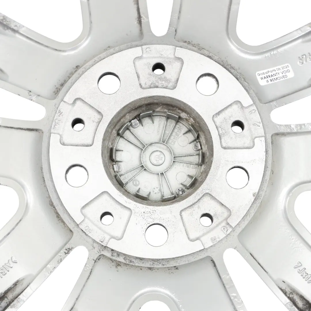 BMW E81 E82 E87 E88 Argento Cerchio In Lega 17" Razze A V 141 7J ET:47 - SKU 6775621-1 - Numero di parte 6775621