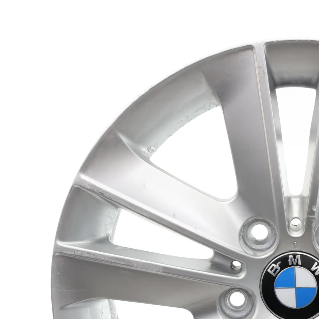 BMW E81 E82 E87 E88 Silver Wheel Alloy Rim 17" V-spoke 141 7J ET:47 - SKU 6775621-1 - Part number 6775621