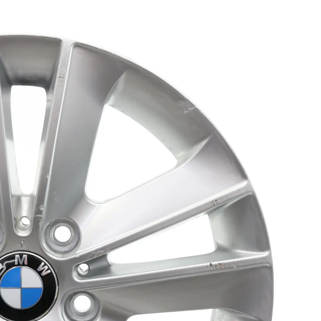 BMW E81 E82 E87 E88 Silver Wheel Alloy Rim 17" V-spoke 141 7J ET:47 - SKU 6775621-1 - Part number 6775621