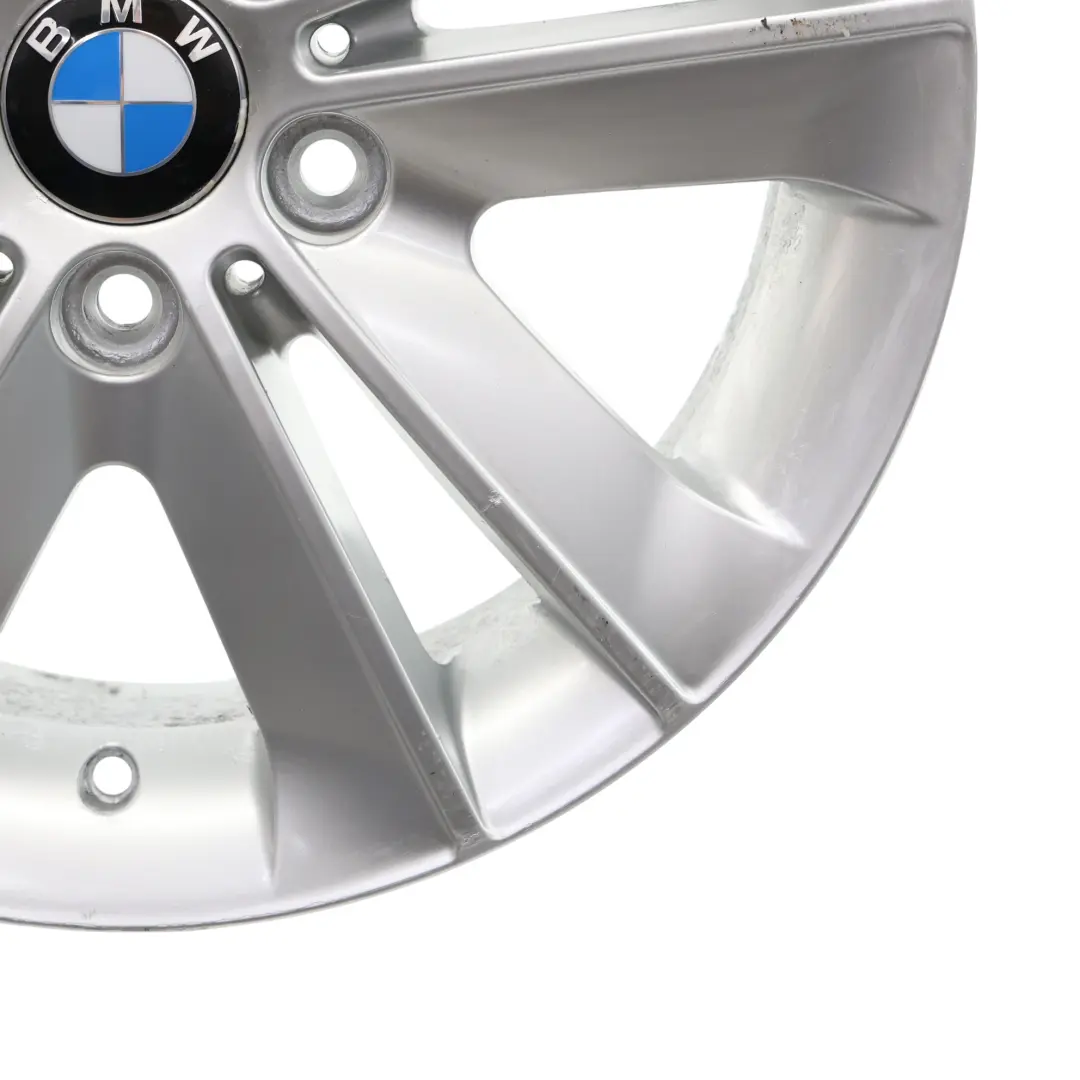 BMW E81 E82 E87 E88 llanta De aleacion De plata 17 "V-radios 141 7J ET:47 - SKU 6775621-1 - Número de pieza 6775621