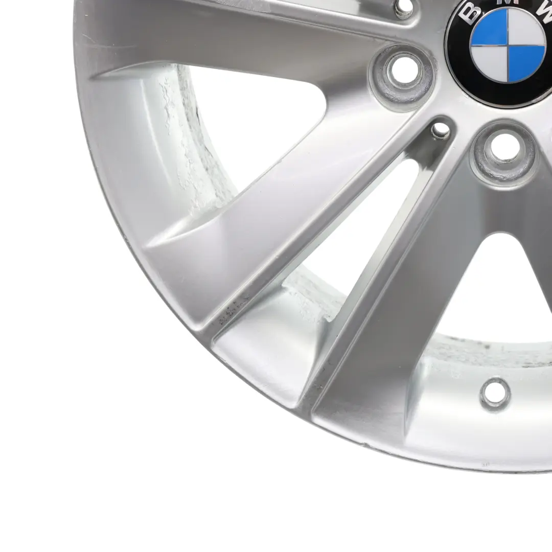 BMW E81 E82 E87 E88 Silver Wheel Alloy Rim 17" V-spoke 141 7J ET:47 - SKU 6775621-1 - Part number 6775621
