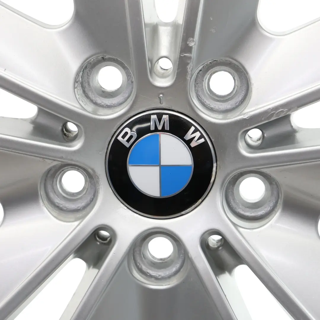 BMW E81 E82 E87 E88 Silver Wheel Alloy Rim 17" V-spoke 141 7J ET:47 - SKU 6775621-1 - Part number 6775621