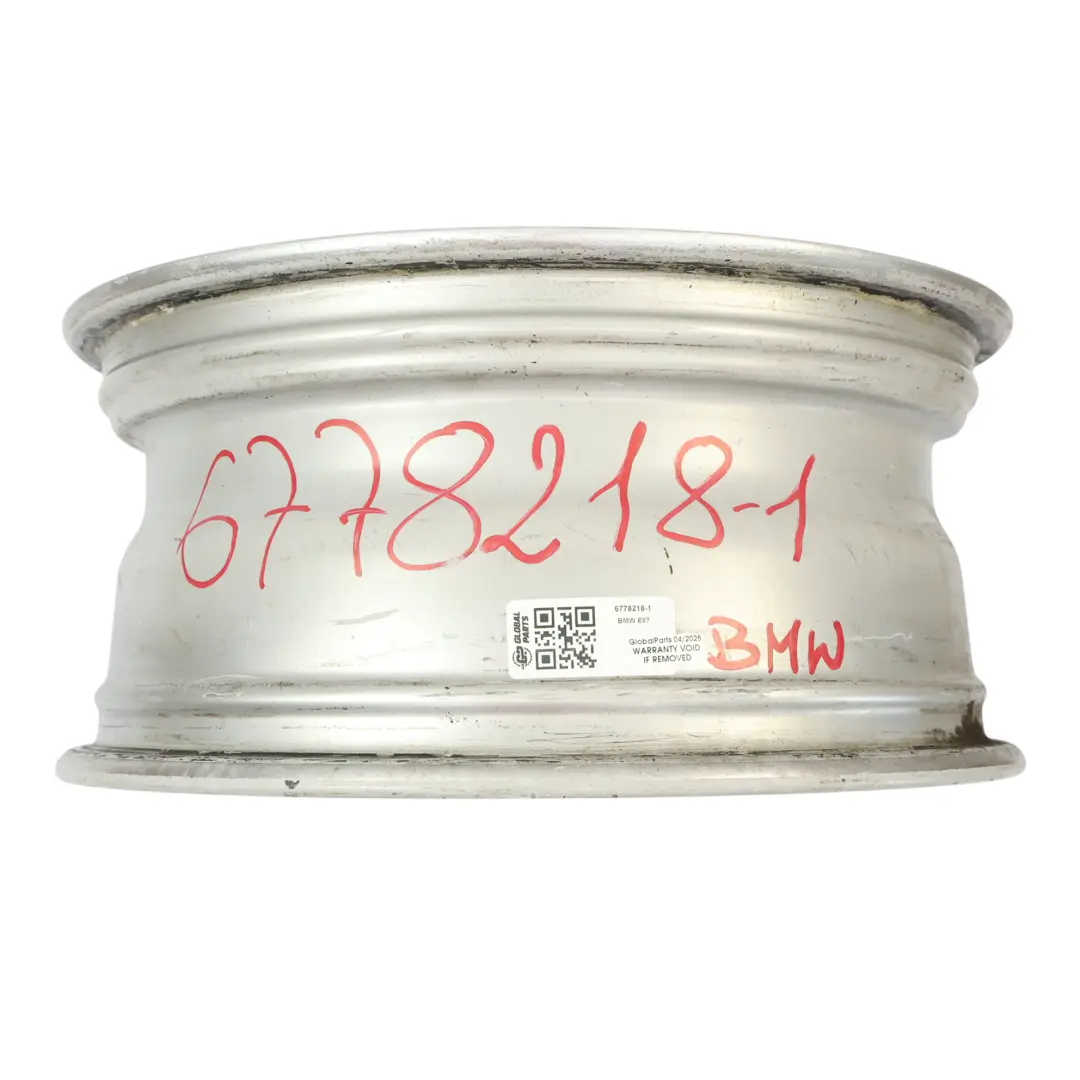 BMW E82 E81 E87 E88 Llanta de aleación 16" V-Spoke 255 7J ET:44 - SKU 6778218-1 - Número de pieza 6778218