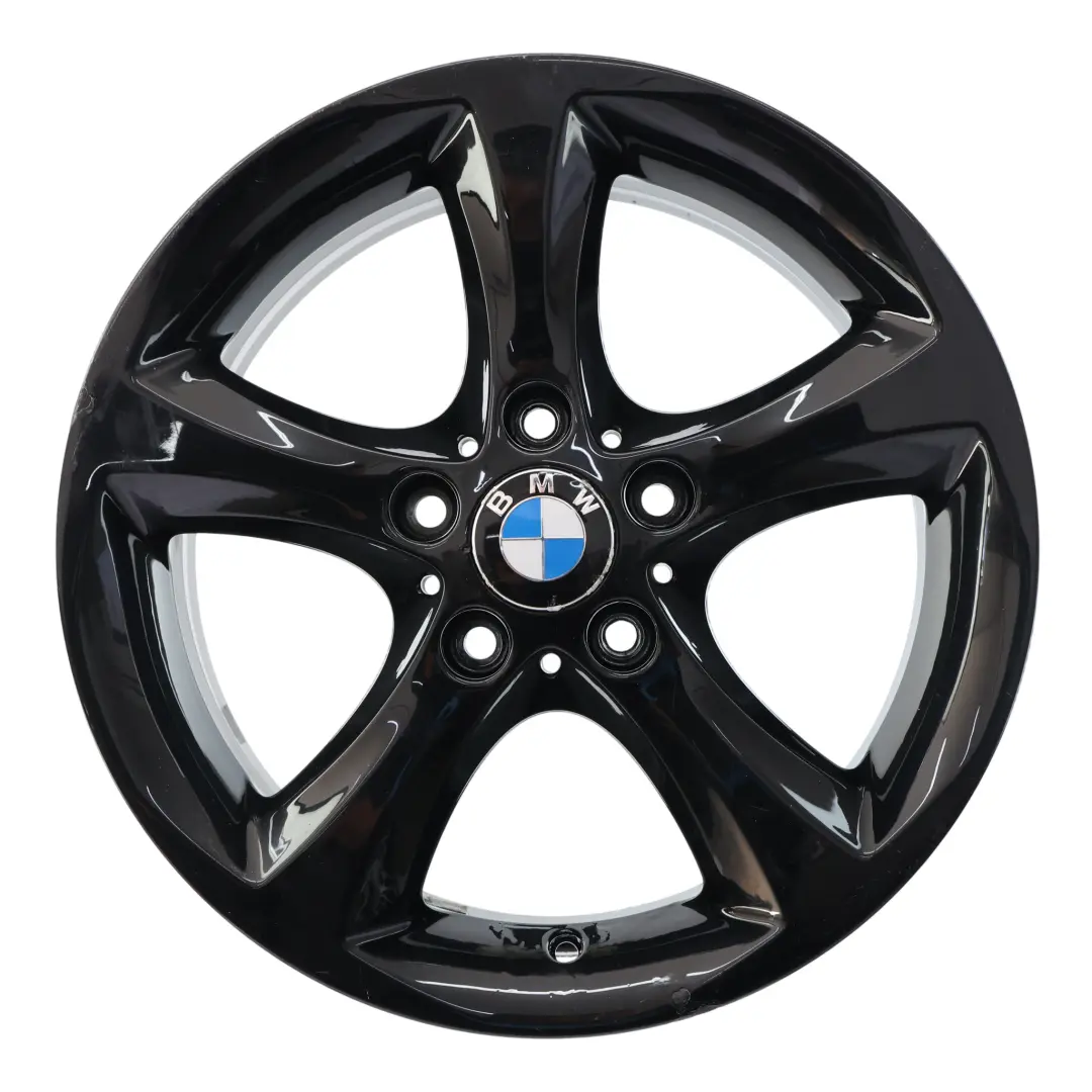llanta De aleacion negro 17 "Start Spoke 256 7J ET:47 para BMW E81 E87 con número de pieza 6778219 BMW E81 E87 llanta De aleacion negro 17 "Start Spoke 256 7J ET:47 - SKU 6778219-5 - Número de pieza 6778219