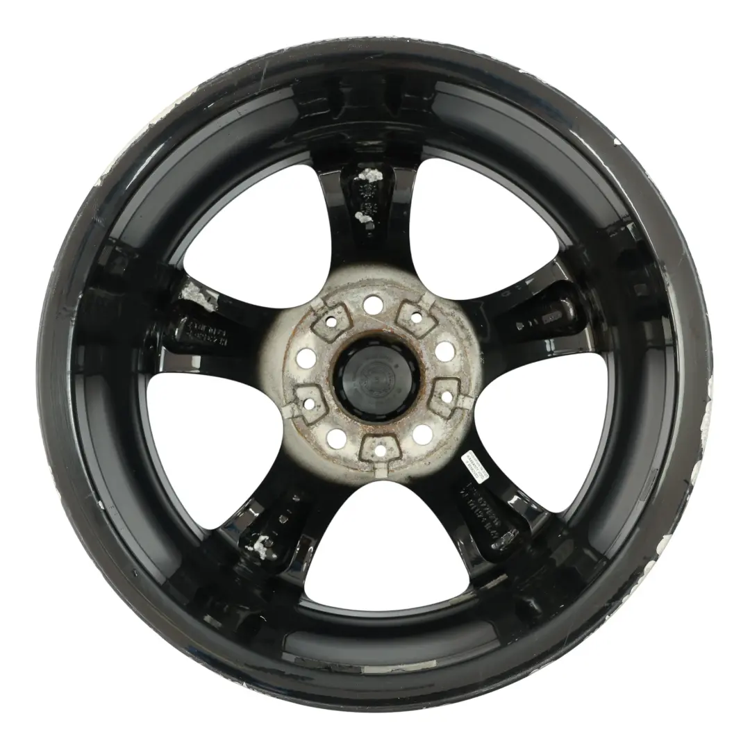 Nero AlluMini o Cerchione IN Lega Raggi a Stella 256 7J ET: 47 per BMW E81 E87 con numero di parte 6778219 BMW E81 E87 Nero AlluMini o Cerchione IN Lega Raggi a Stella 256 7J ET: 47 - SKU 6778219-5 - Numero di parte 6778219