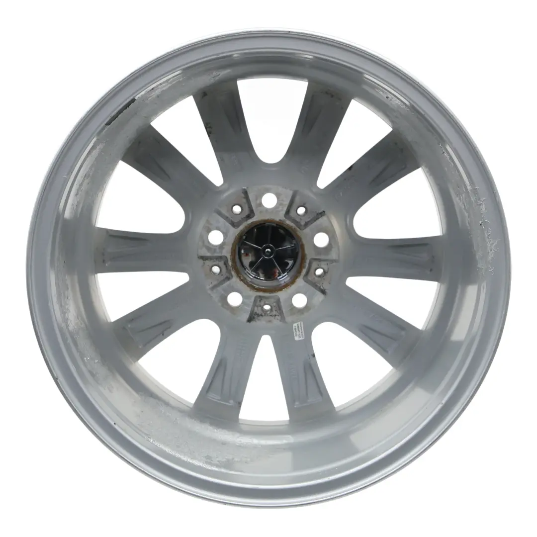 Alloy Wheel Rim 17" V Spoke 236 8J ET:30 to BMW F10 F11 F12 Silver with Part number 6780720 BMW F10 F11 F12 Silver Alloy Wheel Rim 17" V Spoke 236 8J ET:30 - SKU 6780720-4 - Part number 6780720