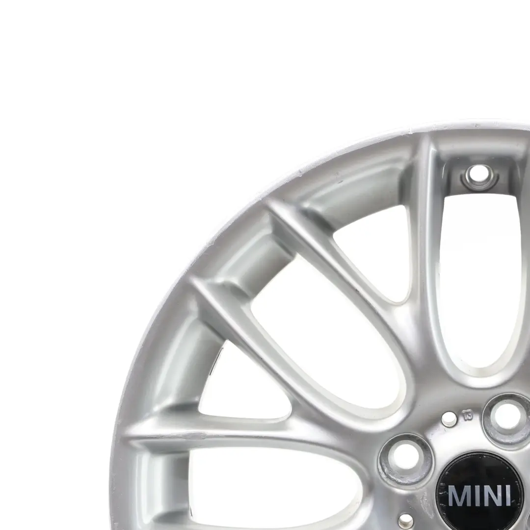 Jante Alliage 17" ET:48 7J Cross Spoke Challenge pour Mini Cooper R50 R55 R56 à propos du numéro de pièce 6784130 Mini Cooper R50 R55 R56 Jante Alliage 17" ET:48 7J Cross Spoke Challenge - SKU 6784130-1 - Numéro de pièce 6784130