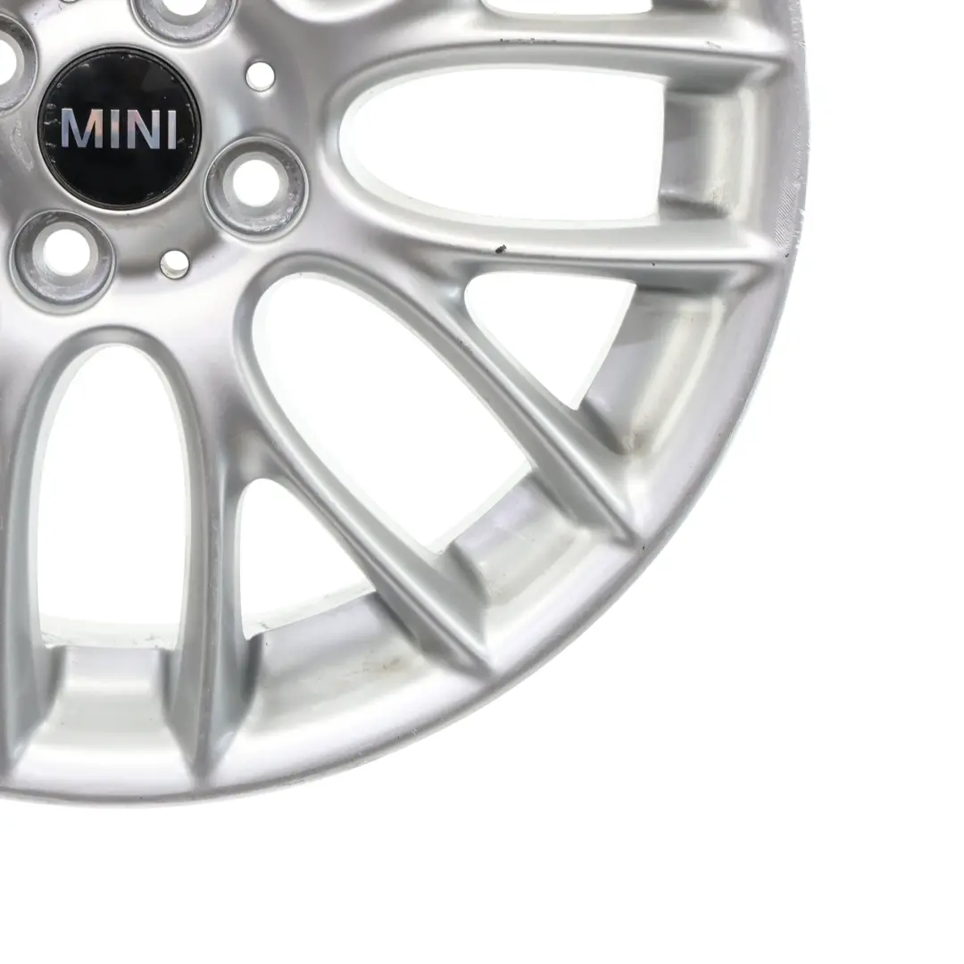 Leichtmetallfelge 17" ET:48 7J Cross Spoke Challenge für Mini Cooper R50 R55 R56 mit Teilenummer 6784130 Mini Cooper R50 R55 R56 Leichtmetallfelge 17" ET:48 7J Cross Spoke Challenge - SKU 6784130-1 - Teilenummer 6784130