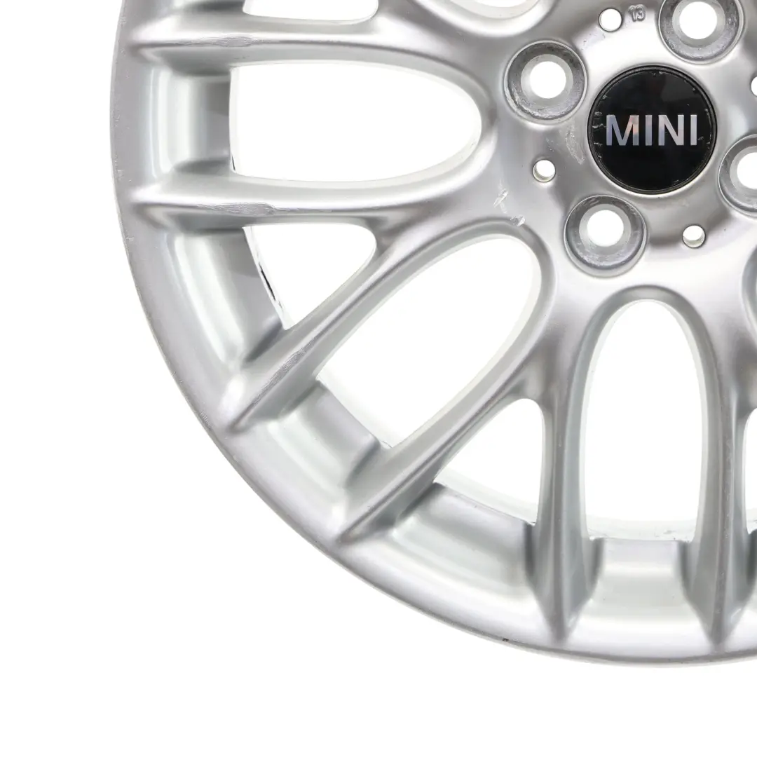 Llanta de aleación 17" ET:48 7J Cross Spoke Challenge para Mini Cooper R50 R55 R56 con número de pieza 6784130 Mini Cooper R50 R55 R56 Llanta de aleación 17" ET:48 7J Cross Spoke Challenge - SKU 6784130-1 - Número de pieza 6784130