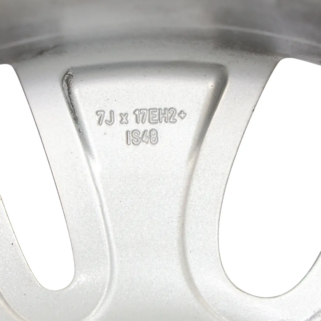 Silberne Alufelge 17" Mini R55 R56 R57 Silberschild 7J ET:48 für mit Teilenummer 6789797 Silberne Alufelge 17" Mini R55 R56 R57 Silberschild 7J ET:48 - SKU 6789797-1 - Teilenummer 6789797