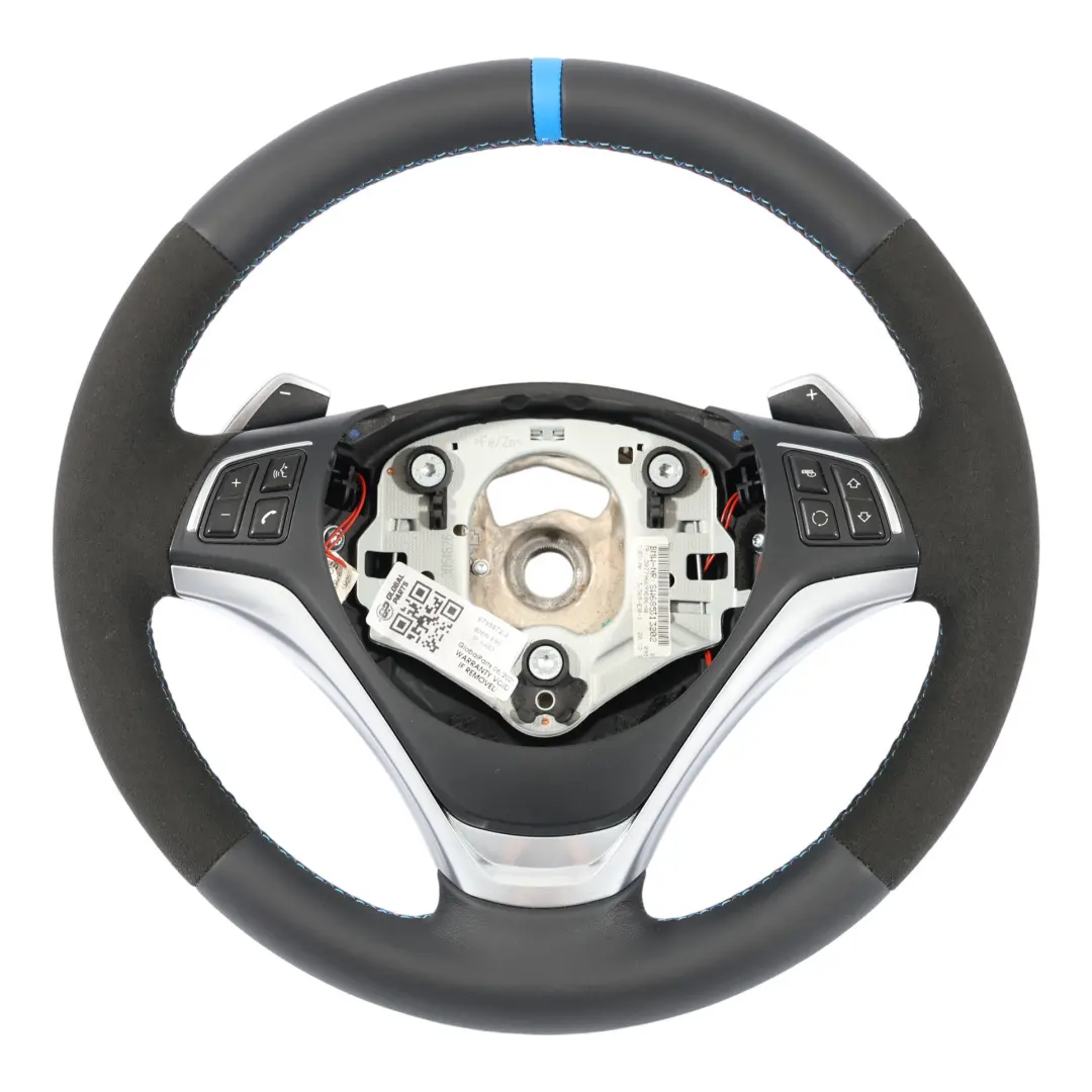 BMW E87 E90 E91 LCI NEUES Schwarz Leder M-Sport Look Lenkrad Schaltwippen - SKU 6795572-3 - Teilenummer 6795572