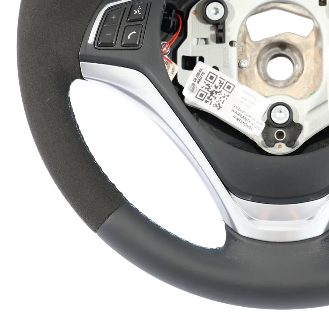 NUOVO Volante in Pelle Nera M-Sport Look Cambio al Volante per BMW E87 E90 E91 LCI con numero di parte 6795572 BMW E87 E90 E91 LCI NUOVO Volante in Pelle Nera M-Sport Look Cambio al Volante - SKU 6795572-3 - Numero di parte 6795572