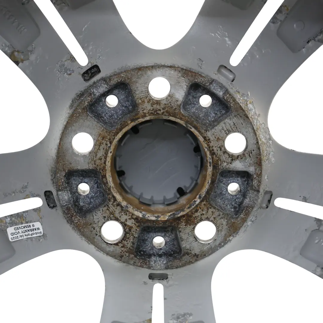 BMW F30 F31 F32 Silver Alloy Wheel Rim 17" Double Spoke 392 ET:37 7,5J - SKU 6796239-8 - Part number 6796239