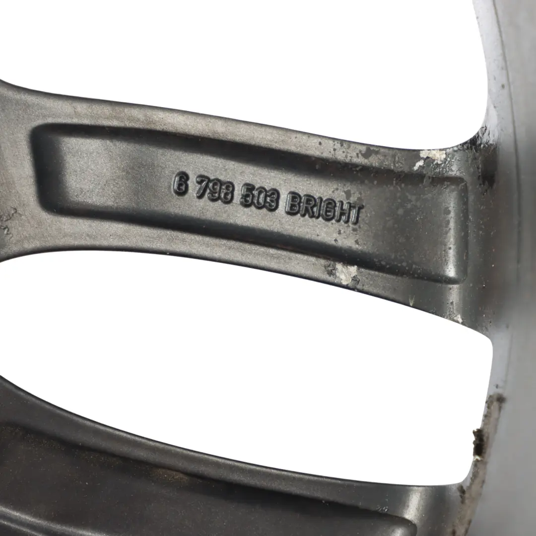 Llanta de aleación negra 19" 7,5J ET:52 Doble radio R129 para Mini Cooper R60 R61 JCW con número de pieza 6796992 Mini Cooper R60 R61 JCW Llanta de aleación negra 19" 7,5J ET:52 Doble radio R129 - SKU 6796992-2 - Número de pieza 6796992