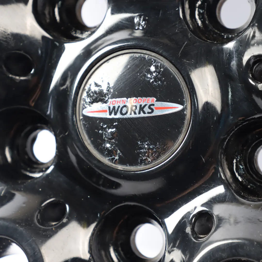 Llanta de aleación negra 19" 7,5J ET:52 Doble radio R129 para Mini Cooper R60 R61 JCW con número de pieza 6796992 Mini Cooper R60 R61 JCW Llanta de aleación negra 19" 7,5J ET:52 Doble radio R129 - SKU 6796992-2 - Número de pieza 6796992