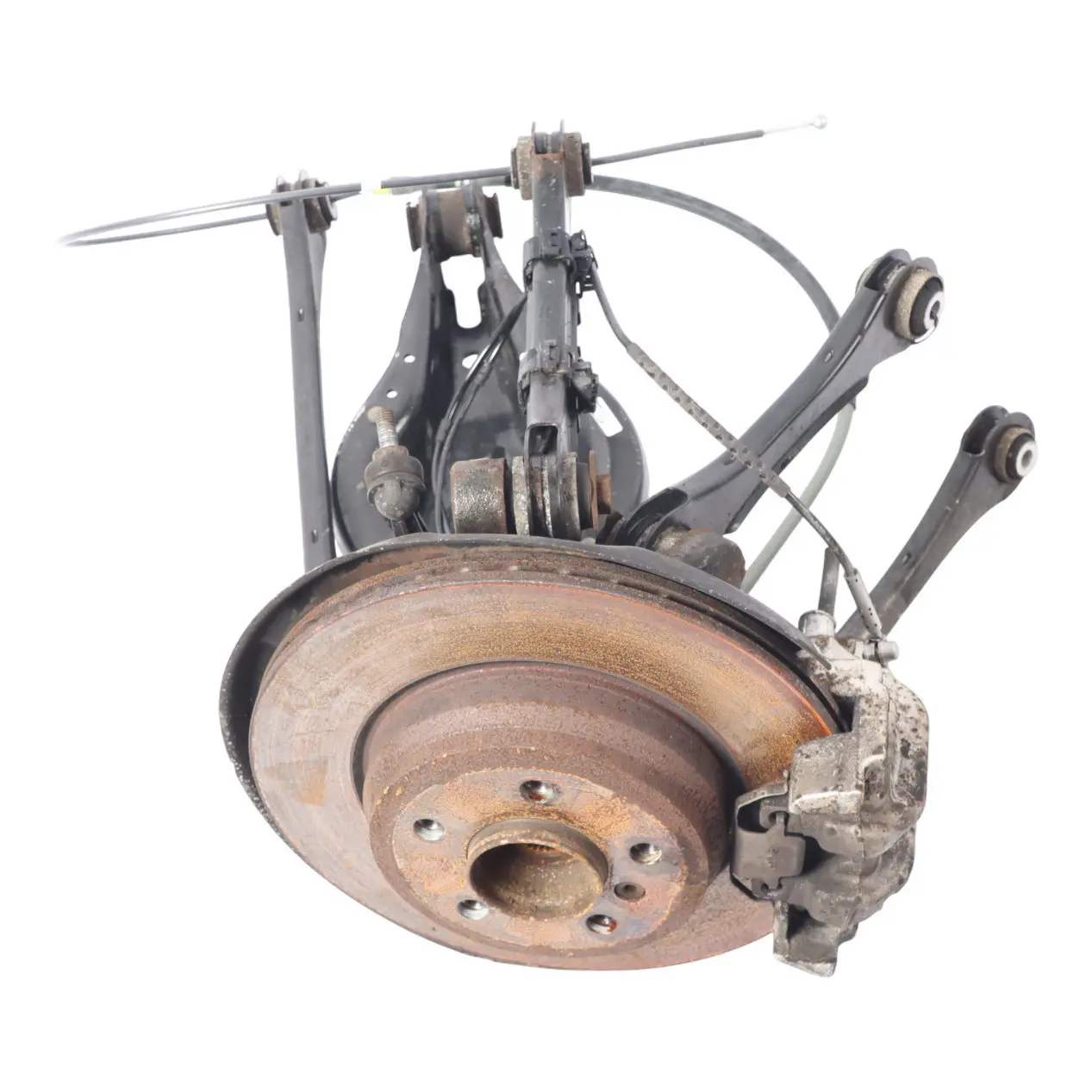 BMW F34 GT 330d N57N Rear Right O/S Leg Suspension Axle Brake Disc Hub Set