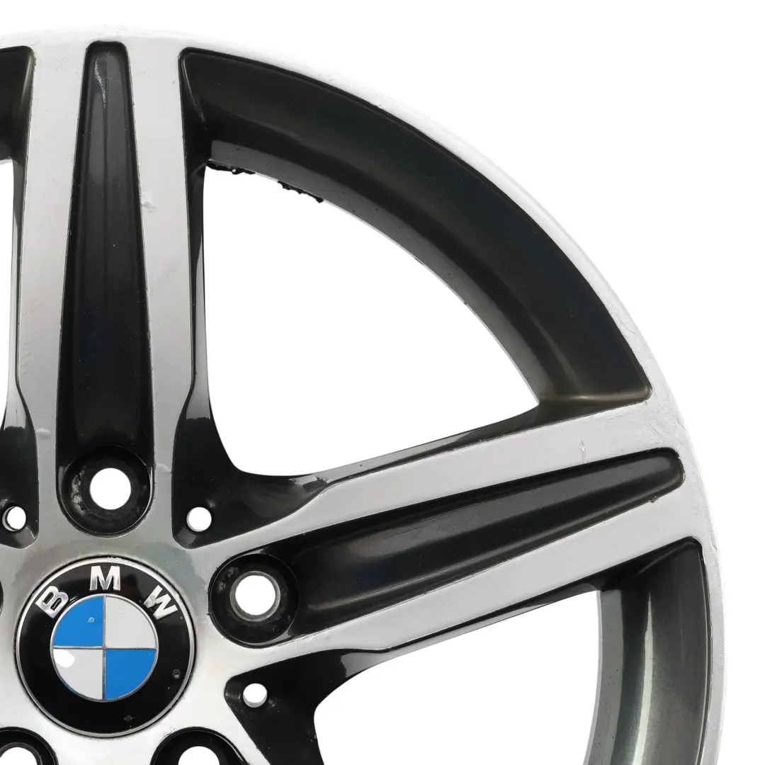 BMW F20 F21 F22 F23 Grey Alloy Wheel Rim 17" Star Spoke 379 ET:43 7,5J - SKU 6850151-13 - Part number 6850151
