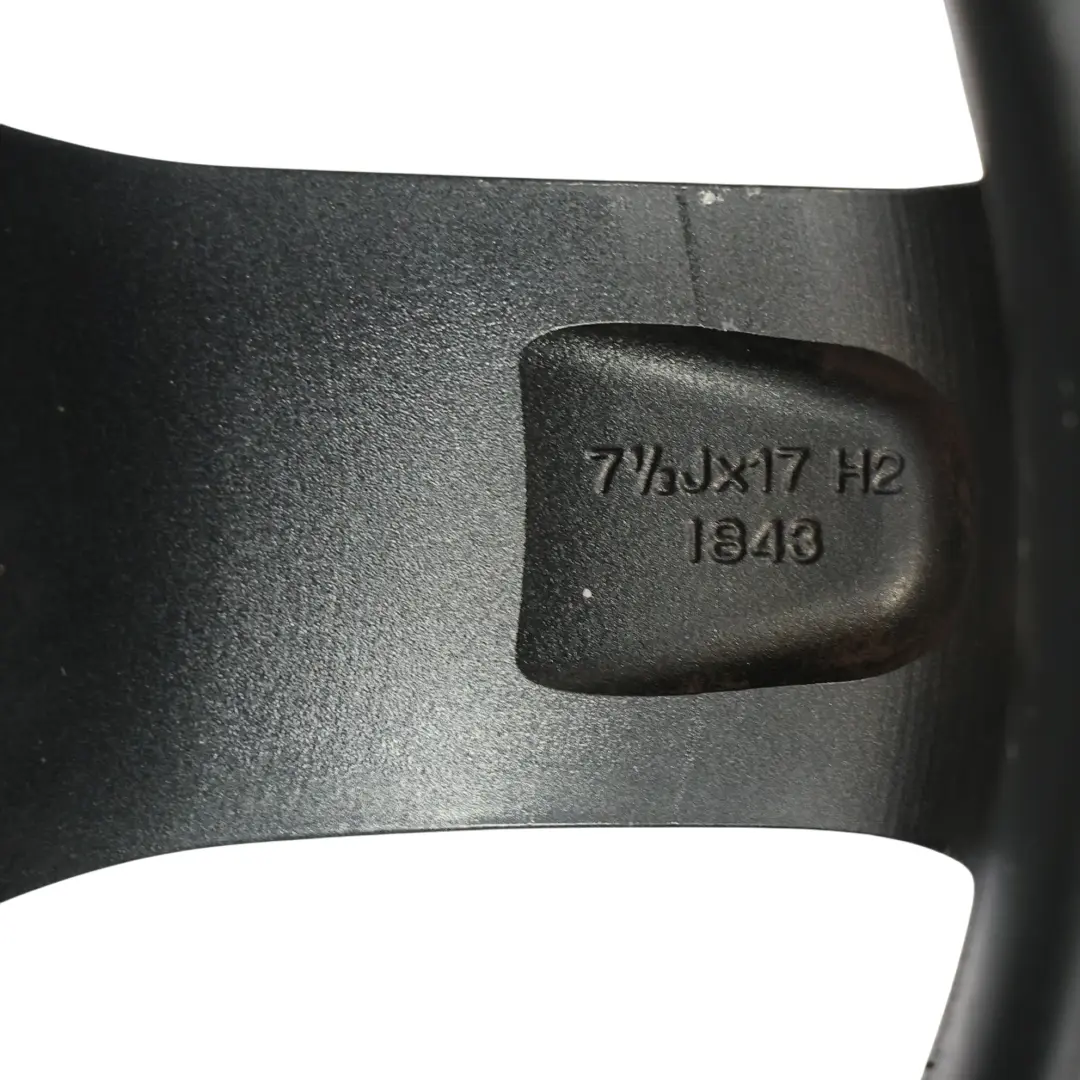 BMW F20 F21 Schwarz Leicht Metall Felge 17" Sternspeiche 379 ET:43 7,5J - SKU 6850151-16 - Teilenummer 6850151