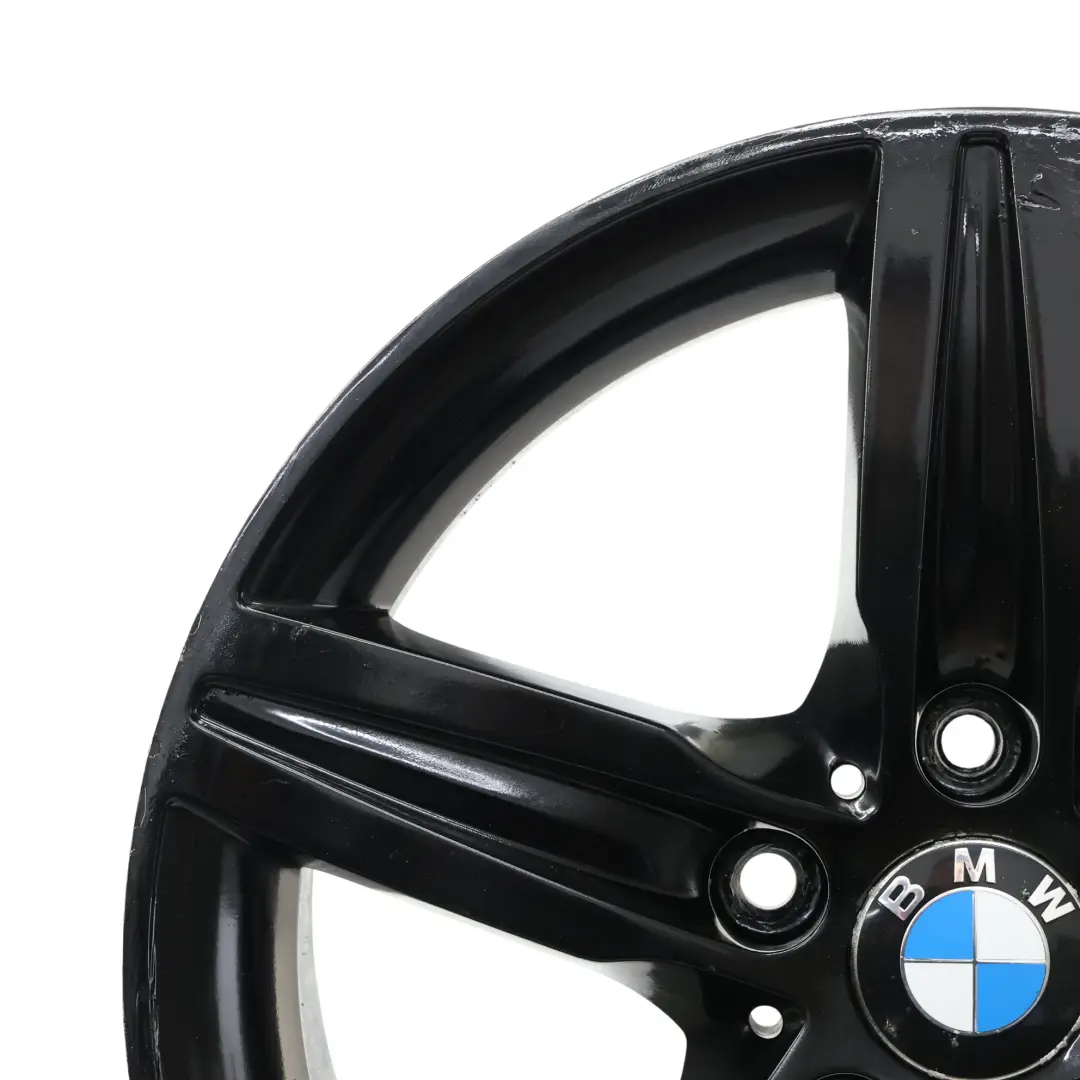 BMW F20 F21 Jante Alliage Noir 17" Flèche L'étoile 379 ET:43 7,5J - SKU 6850151-16 - Numéro de pièce 6850151