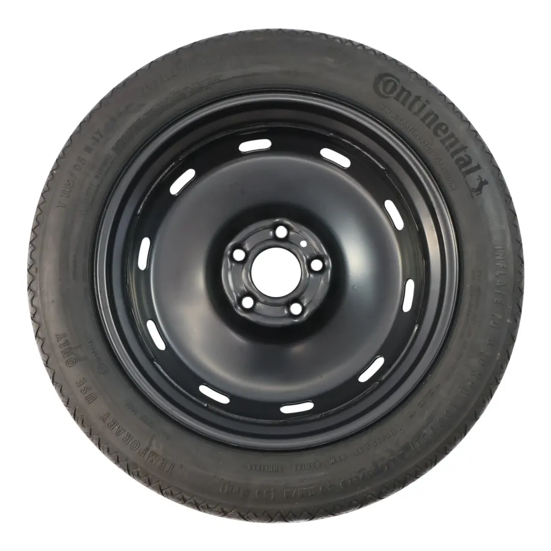 Rueda De Repuesto De Acero 115/95 R17 para BMW F40 F44 F45 F46 con número de pieza 6851507 BMW F40 F44 F45 F46 Rueda De Repuesto De Acero 115/95 R17 - SKU 6851507 - Número de pieza 6851507