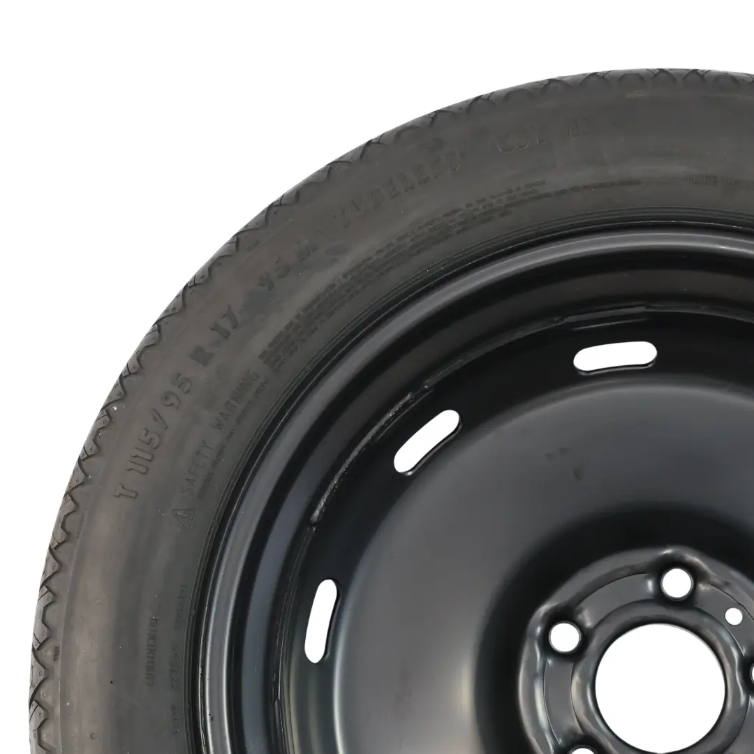 Rueda De Repuesto De Acero 115/95 R17 para BMW F40 F44 F45 F46 con número de pieza 6851507 BMW F40 F44 F45 F46 Rueda De Repuesto De Acero 115/95 R17 - SKU 6851507 - Número de pieza 6851507