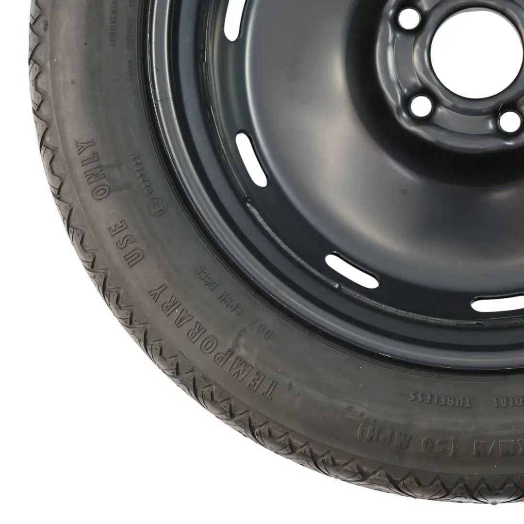 Spare Steel Wheel Tyre 115/95 R17 to BMW F40 F44 F45 F46 with Part number 6851507 BMW F40 F44 F45 F46 Spare Steel Wheel Tyre 115/95 R17 - SKU 6851507 - Part number 6851507