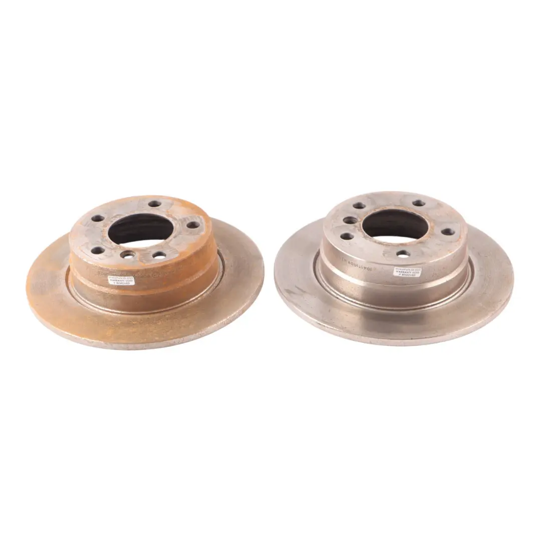 Hinten Bremsscheibe Set 6764647 für BMW 1 E81 E87 116i 118i 118d mit Teilenummer 6855001 BMW 1 E81 E87 116i 118i 118d Hinten Bremsscheibe Set 6764647 - SKU 6855001 - Teilenummer 6855001