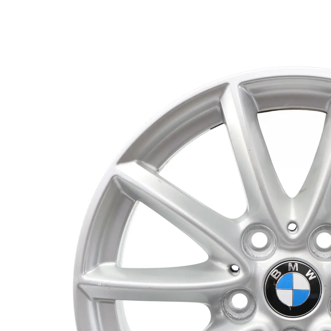 Reflexsilber Silver Alloy Wheel Rim 16" V-spoke 471 ET:52 7J to BMW F45 F46 with Part number 6855080 BMW F45 F46 Reflexsilber Silver Alloy Wheel Rim 16" V-spoke 471 ET:52 7J - SKU 6855080-2 - Part number 6855080