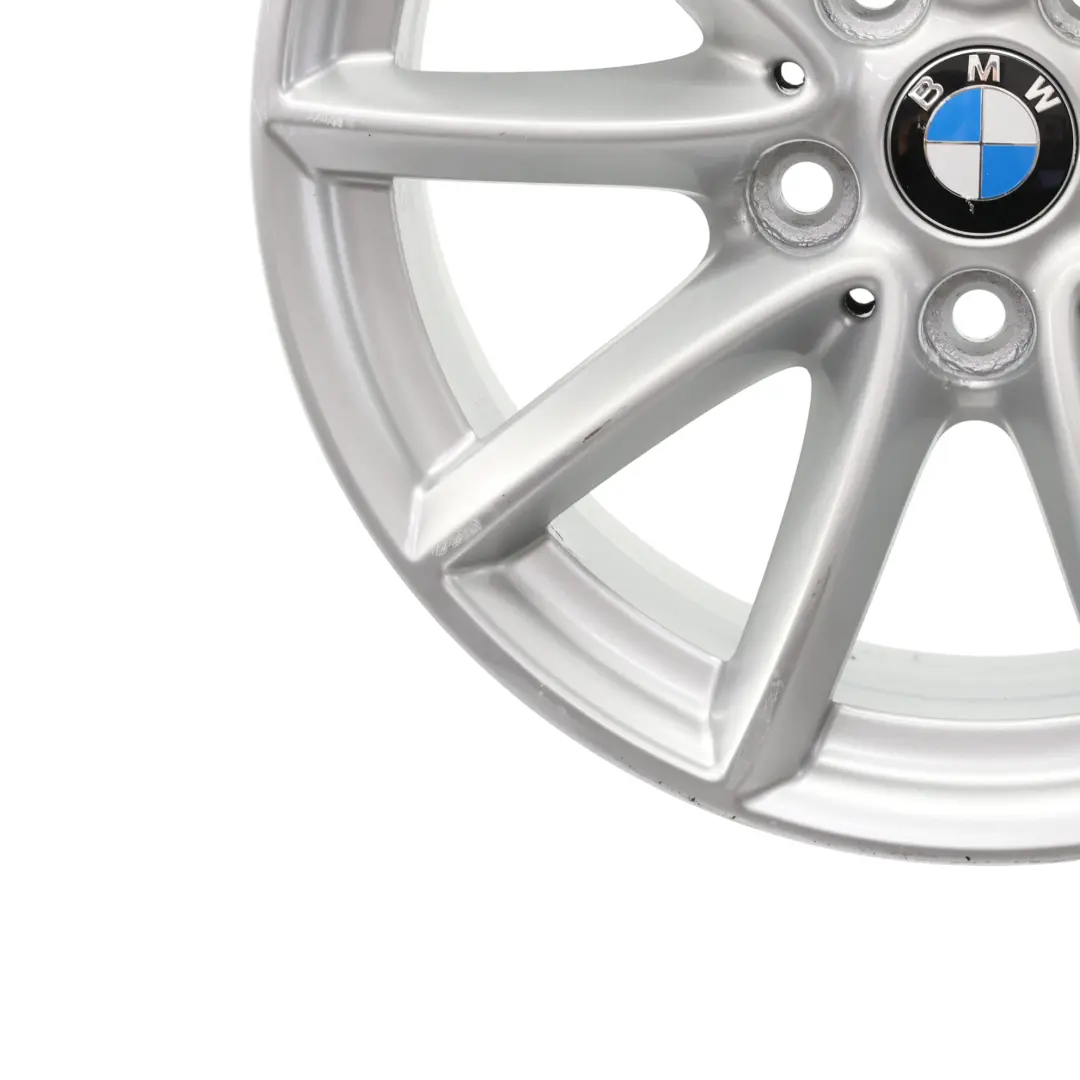 Reflexsilber Silver Alloy Wheel Rim 16" V-spoke 471 ET:52 7J to BMW F45 F46 with Part number 6855080 BMW F45 F46 Reflexsilber Silver Alloy Wheel Rim 16" V-spoke 471 ET:52 7J - SKU 6855080-2 - Part number 6855080
