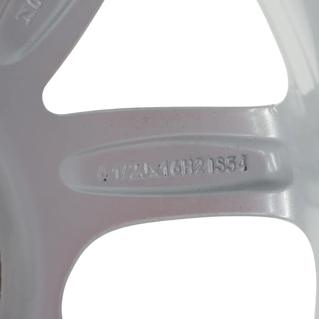 Silberne Leichtmetallfelge 16" Loop Speiche 494 6,5J ET:54 für Mini Cooper F55 F56 mit Teilenummer 6855103 Mini Cooper F55 F56 Silberne Leichtmetallfelge 16" Loop Speiche 494 6,5J ET:54 - SKU 6855103-1 - Teilenummer 6855103