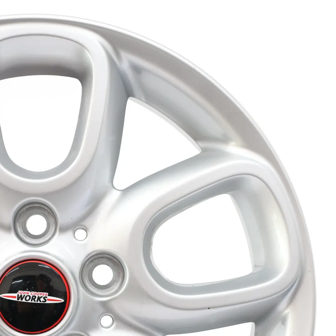 Jante argentée en alliage 16" Loop Spoke 494 6,5J ET:54 pour Mini Cooper F55 F56 à propos du numéro de pièce 6855103 Mini Cooper F55 F56 Jante argentée en alliage 16" Loop Spoke 494 6,5J ET:54 - SKU 6855103-2 - Numéro de pièce 6855103