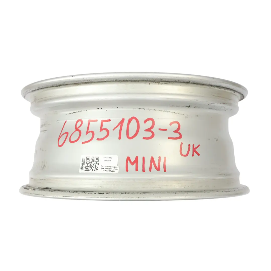 Alloy Rim 16" Loop Spoke 494 6,5J ET:54 to Mini Cooper F55 F56 Silver Wheel with Part number 6855103 Mini Cooper F55 F56 Silver Wheel Alloy Rim 16" Loop Spoke 494 6,5J ET:54 - SKU 6855103-3 - Part number 6855103