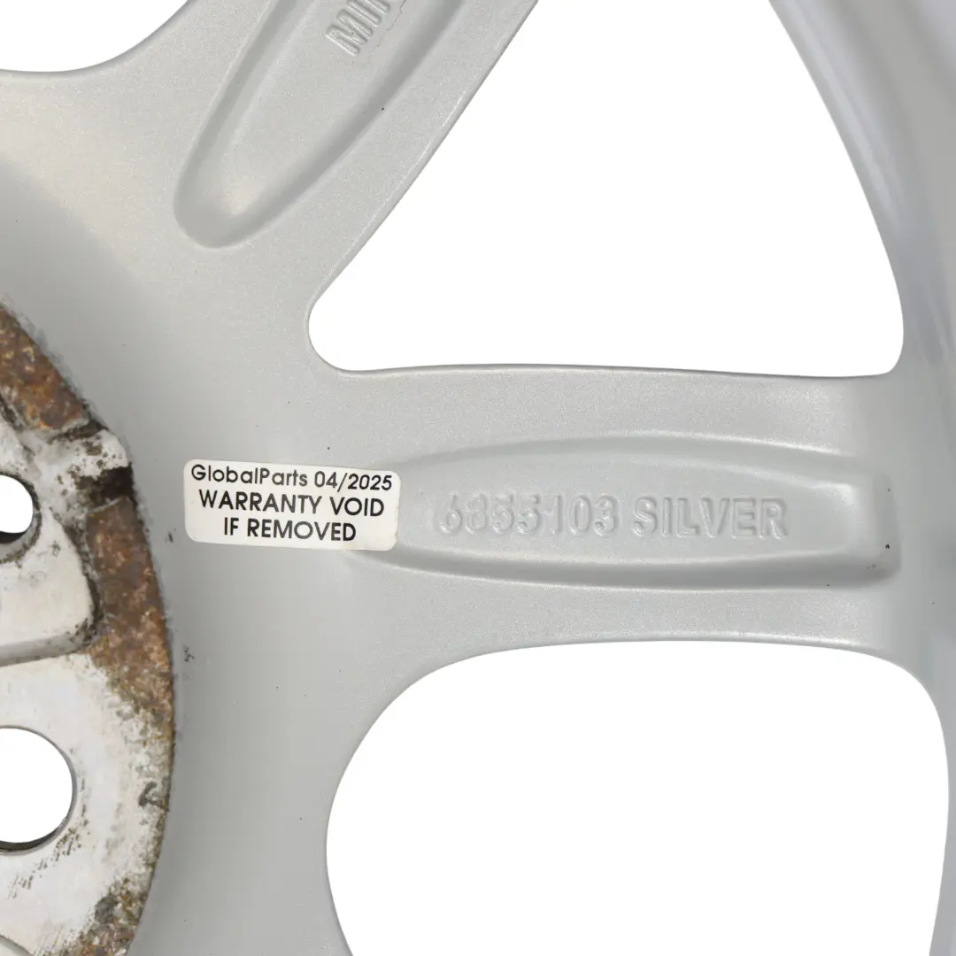 Alloy Rim 16" Loop Spoke 494 6,5J ET:54 to Mini Cooper F55 F56 Silver Wheel with Part number 6855103 Mini Cooper F55 F56 Silver Wheel Alloy Rim 16" Loop Spoke 494 6,5J ET:54 - SKU 6855103-3 - Part number 6855103