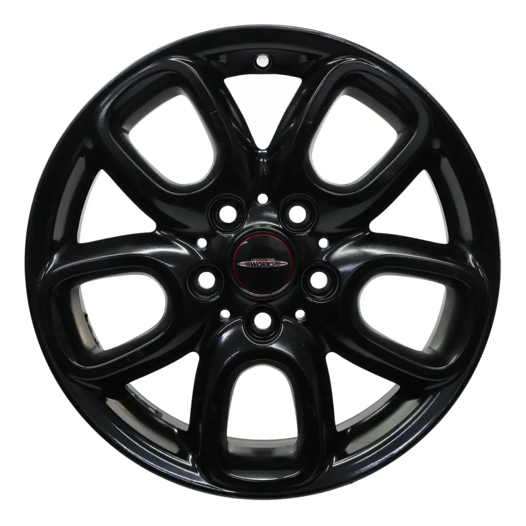 Schwarz Felge 16" Loop Speiche 494 6,5J ET:54 für Mini Cooper F55 F56 mit Teilenummer 6855103 Mini Cooper F55 F56 Schwarz Felge 16" Loop Speiche 494 6,5J ET:54 - SKU 6855103-5 - Teilenummer 6855103