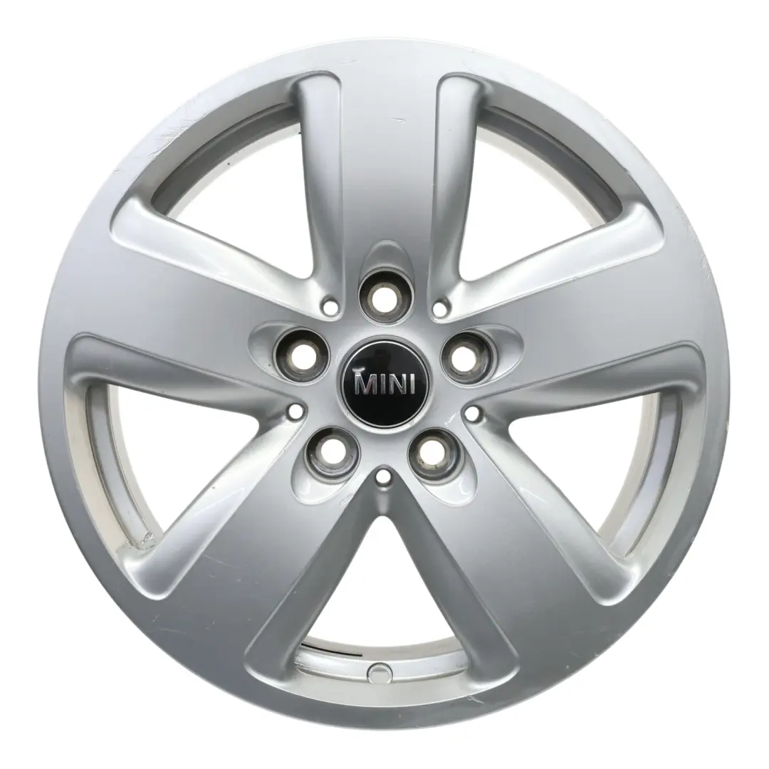 Argento Cerchio in lega 16" 7J ET:41 Raggi Revolite per Mini Countryman F60 con numero di parte 6856029 Mini Countryman F60 Argento Cerchio in lega 16" 7J ET:41 Raggi Revolite - SKU 6856029-1 - Numero di parte 6856029