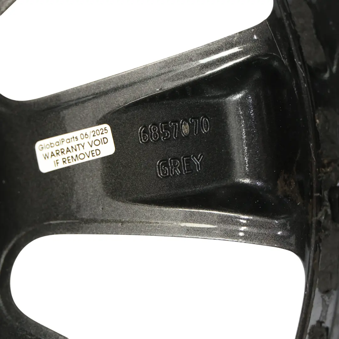 Mini R55 R56 Felga Aluminiowa Szara 17" 7J ET:48 Styling 121 - SKU 6857070-1 - Numer Części 6857070