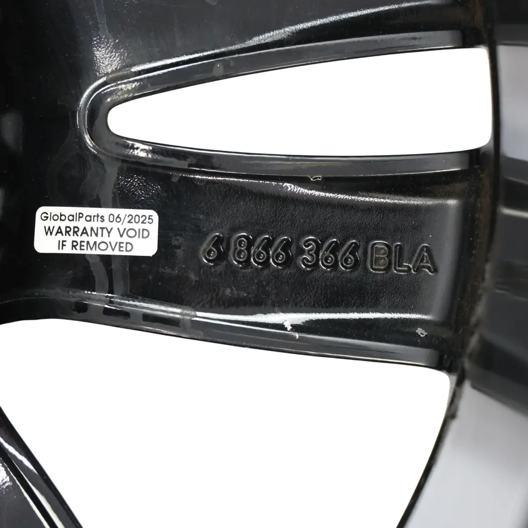 Nero Cerchio in lega 17" ET:54 7J Track Spoke 562 per Mini Cooper F55 F56 con numero di parte 6866366 Mini Cooper F55 F56 Nero Cerchio in lega 17" ET:54 7J Track Spoke 562 - SKU 6866366-1 - Numero di parte 6866366